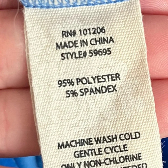 Soft Surroundings • Blue Velvet Boyfriend Tunic Long Sleeved - Picture 3 of 4